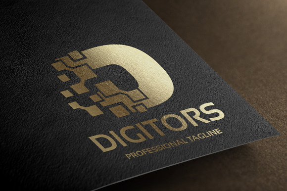 Letter D - Digitor Logo in Logo Templates - product preview 3