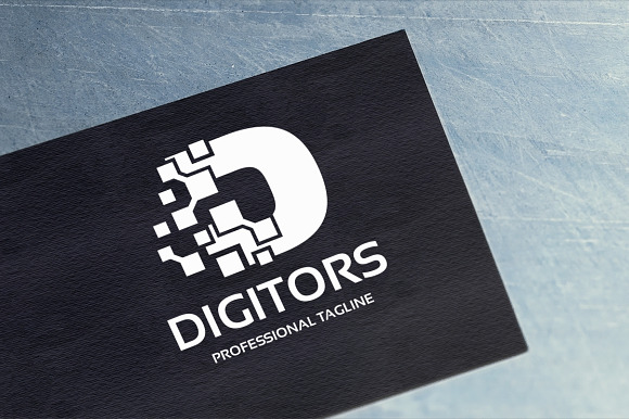 Letter D - Digitor Logo in Logo Templates - product preview 5