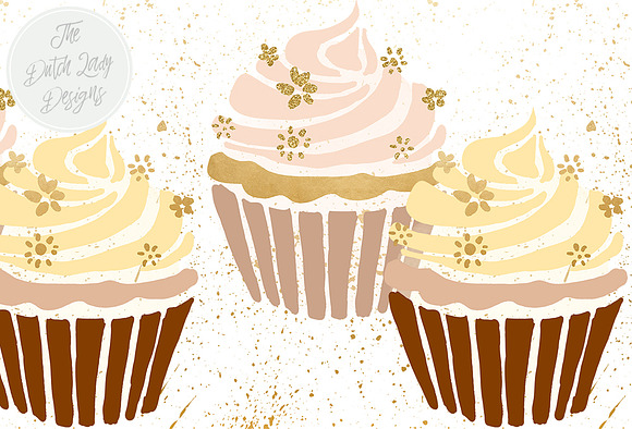 Colorful Sweet Baking Clipart Bundle in Illustrations - product preview 5