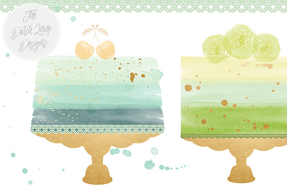 Colorful Sweet Baking Clipart Bundle in Illustrations - product preview 7