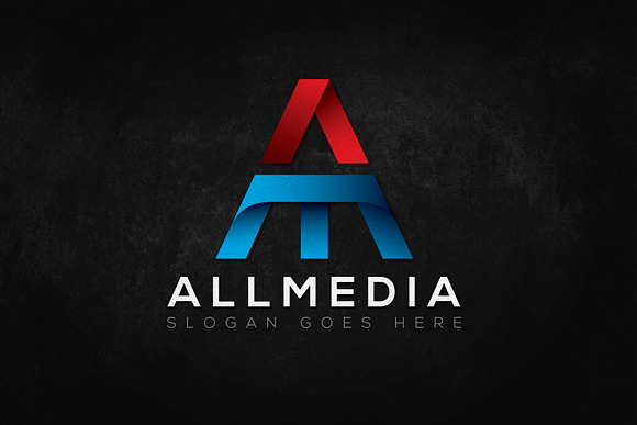 All Media Logo in Logo Templates - product preview 1