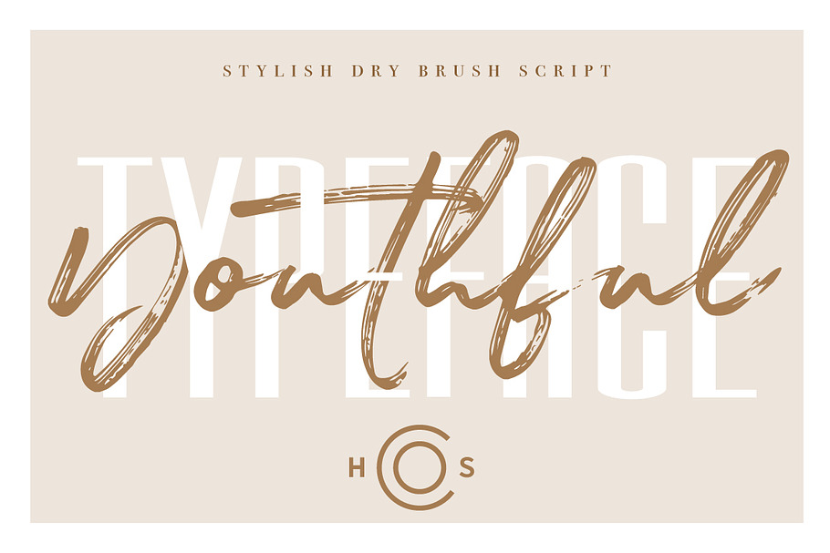 Youthful Dry Brush Script DUO in Script Fonts - product preview 8