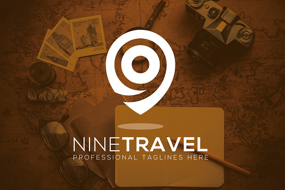 Nine Travel Logo in Logo Templates - product preview 1