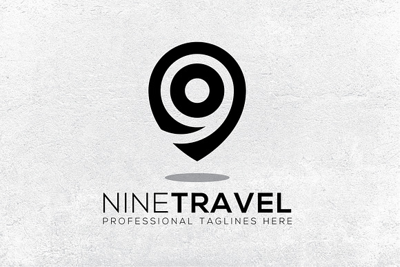 Nine Travel Logo in Logo Templates - product preview 2