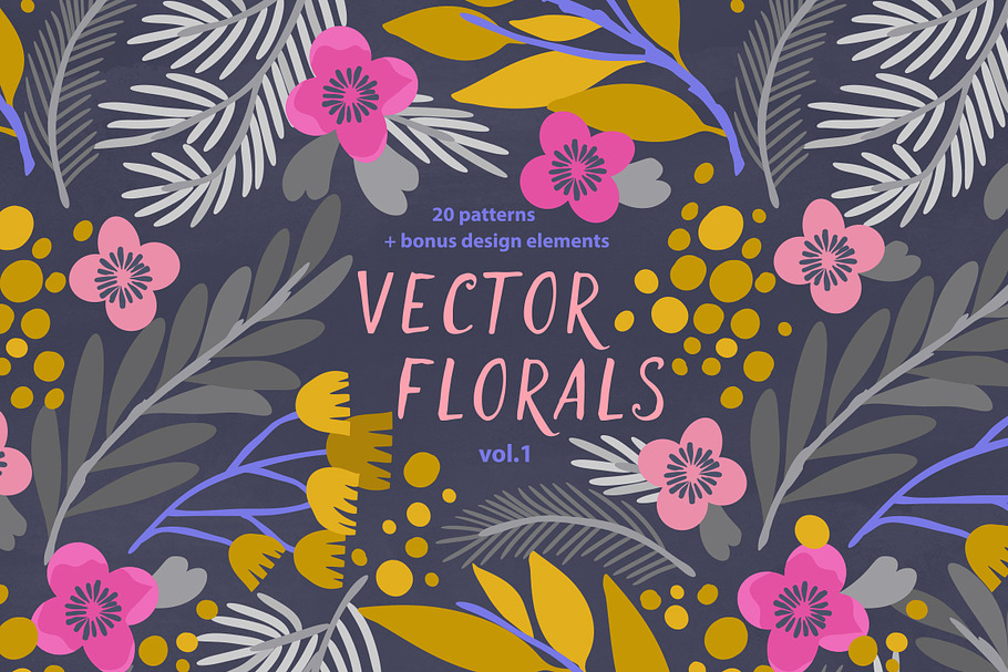 Vector Florals vol.1 in Objects - product preview 8
