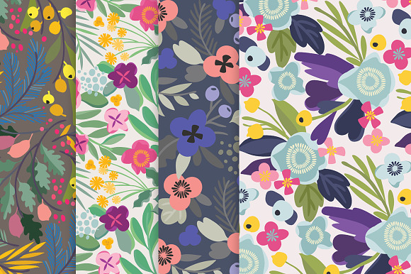 Vector Florals vol.1 in Objects - product preview 3