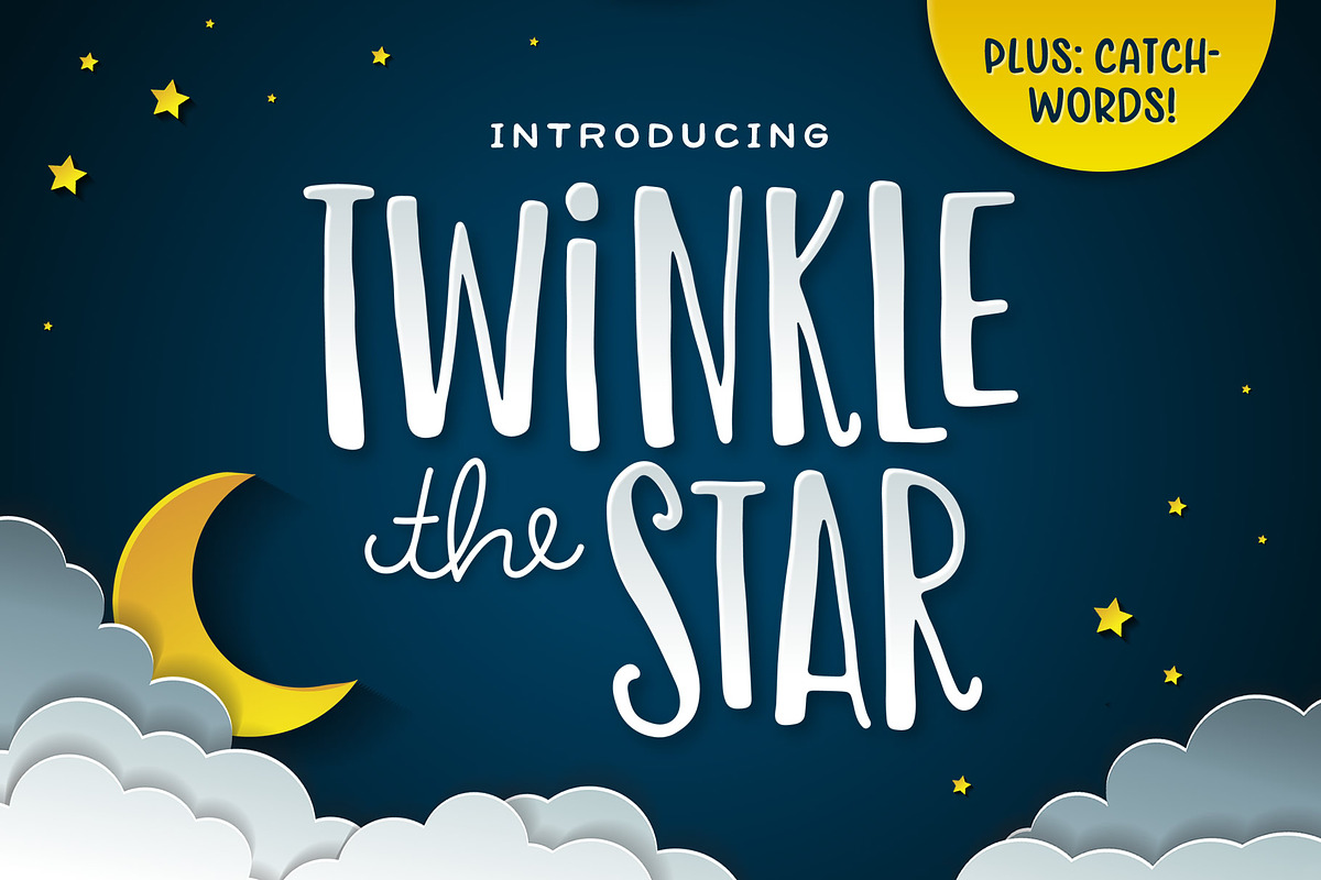 Twinkle the Star Font in Display Fonts - product preview 8