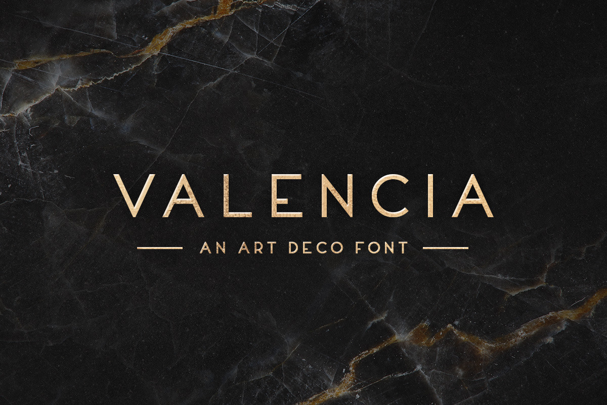Valencia Typeface in Display Fonts - product preview 8