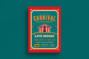 Retro Carnival Event Flyer