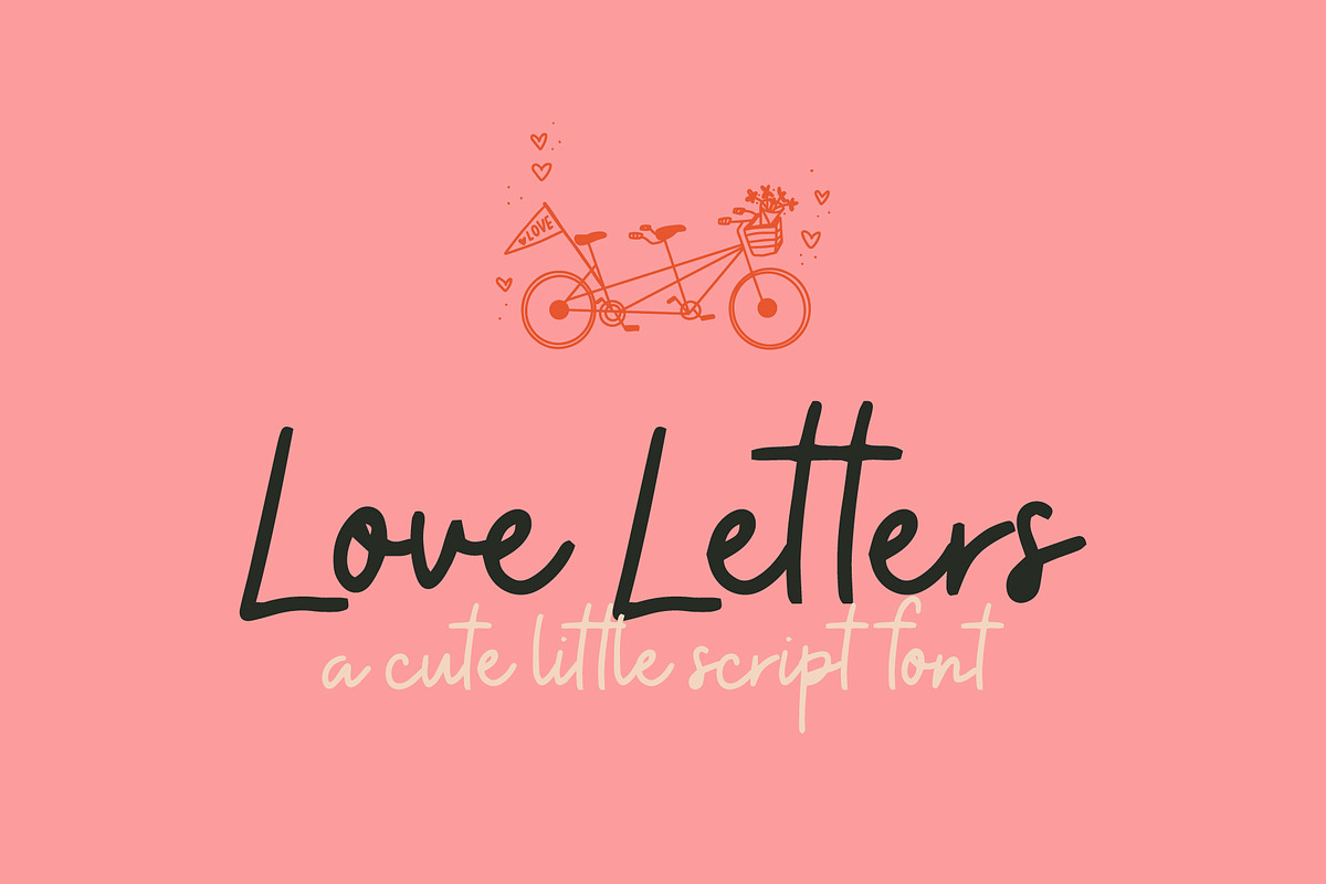 Love Letters in Lettering Fonts - product preview 8