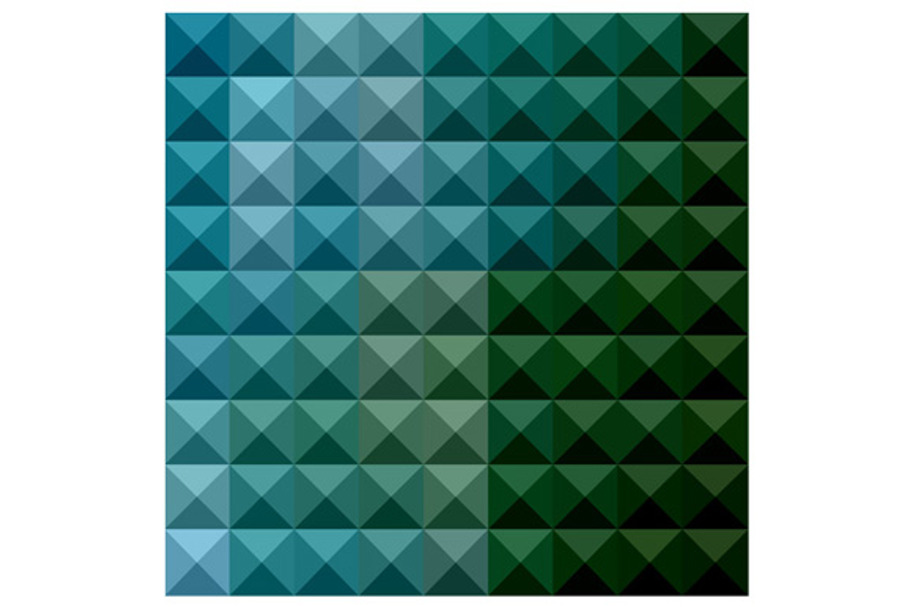 Dark Spring Green Abstract Low Polyg in Patterns - product preview 8