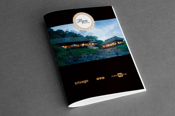 Flyon Brochure Photoshop Template in Brochure Templates - product preview 9
