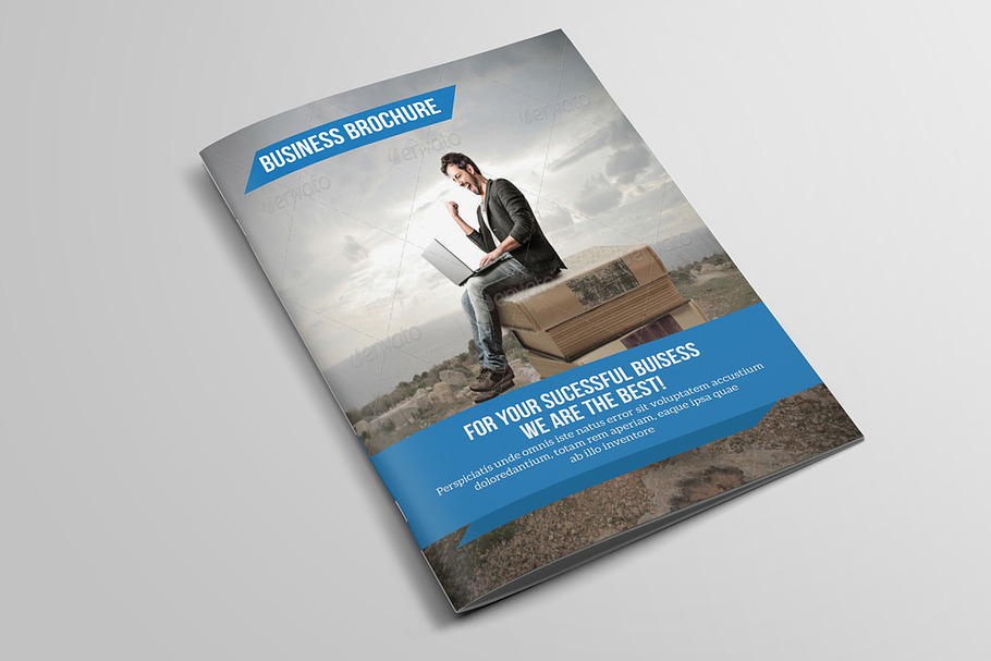 Bi-Fold Business Brochure in Brochure Templates - product preview 8