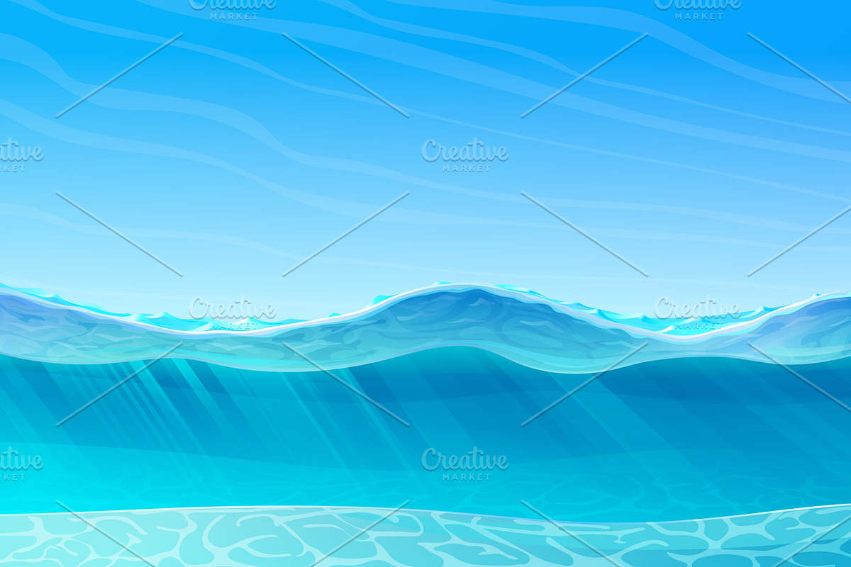 vector ocean, sea, nautical in Illustrations - product preview 8
