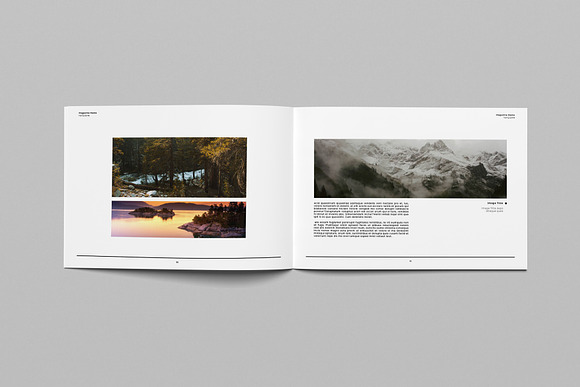 Minimal Landscape Magazine III in Magazine Templates - product preview 6