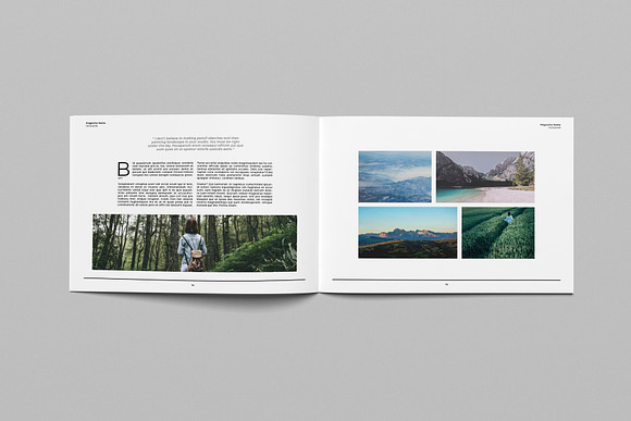 Minimal Landscape Magazine III in Magazine Templates - product preview 8