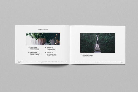 Minimal Landscape Magazine IV in Magazine Templates - product preview 2