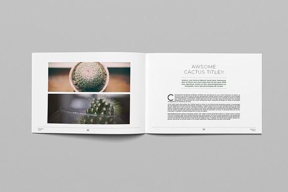 Minimal Landscape Magazine IV in Magazine Templates - product preview 8