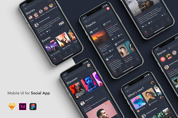 Zingo - Social App UI Kit in App Templates - product preview 3
