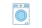 Washing machine color icon