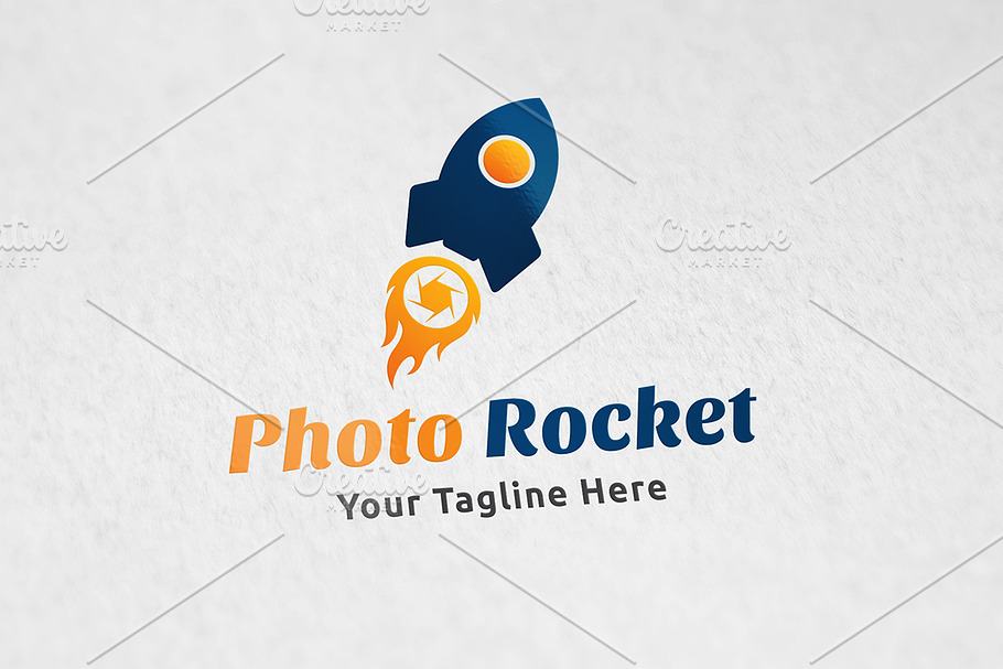 Photo Rocket - Logo Template