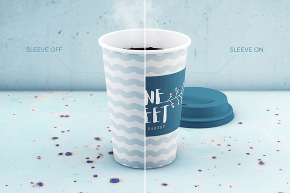 Coffee cup / Paper cup MockUp in Product Mockups - product preview 9