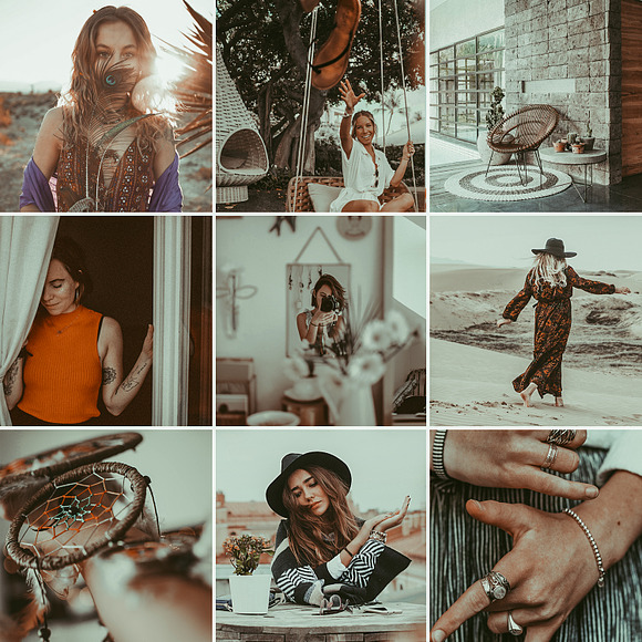 Boho Blogger Preset in Photoshop Plugins - product preview 2