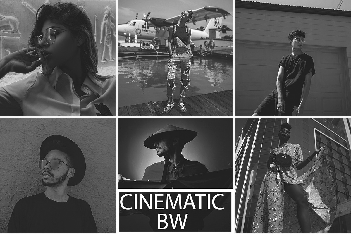 Cinematic BW Preset in Photoshop Plugins - product preview 8