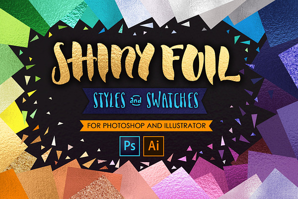 Shiny Glitter Foils for PS+Ai UPDATE