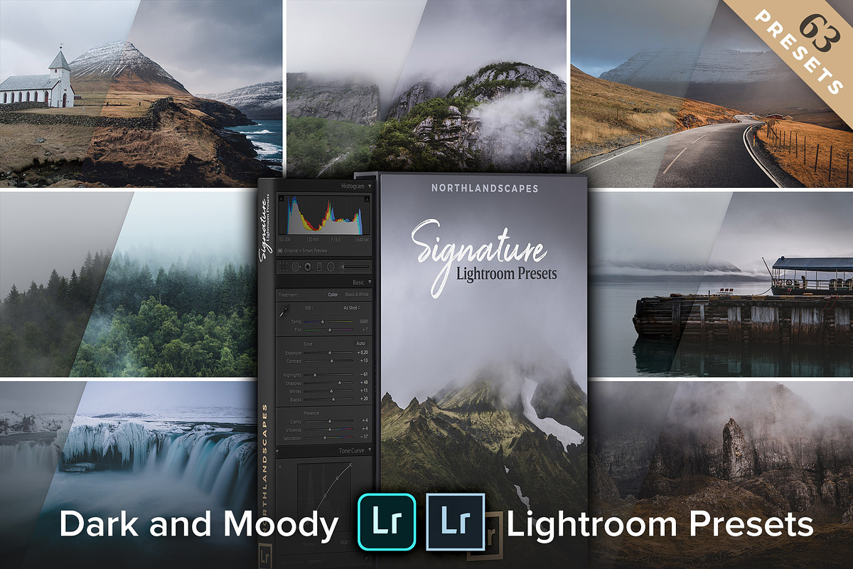Landscapes Lightroom Presets Bundle in Add-Ons - product preview 8