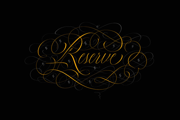 Blackletter Pro Brushes / Procreate in Photoshop Brushes - product preview 6