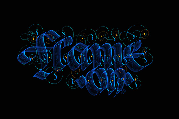 Blackletter Pro Brushes / Procreate in Photoshop Brushes - product preview 13
