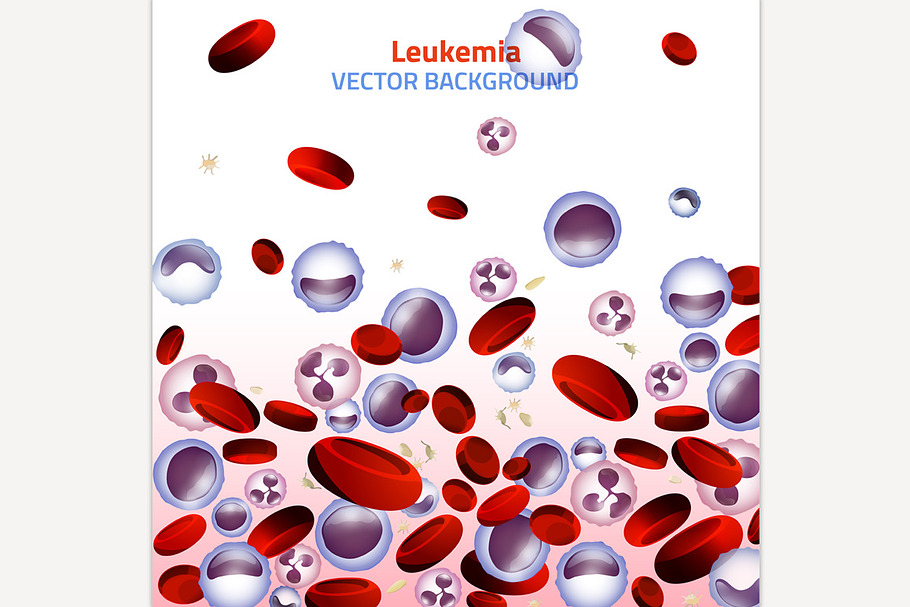 Leukemia background Image in Illustrations - product preview 8