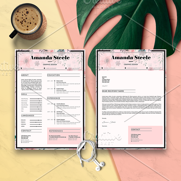 Simple Resume BUNDLE Template N in Resume Templates - product preview 3