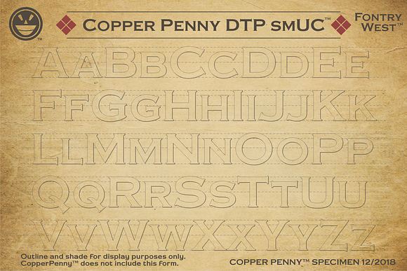 Copper Penny™ Font Collection in Serif Fonts - product preview 3