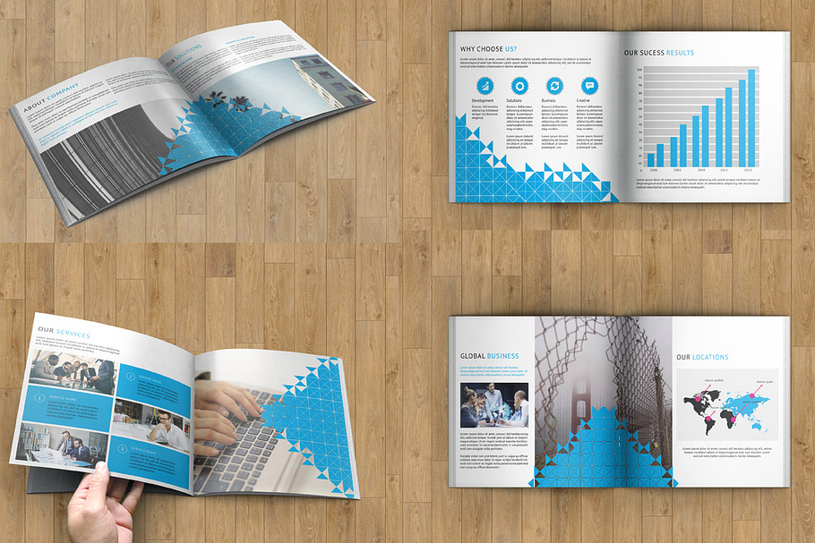 Corporate Brochure -InDesign-V142 in Brochure Templates - product preview 8