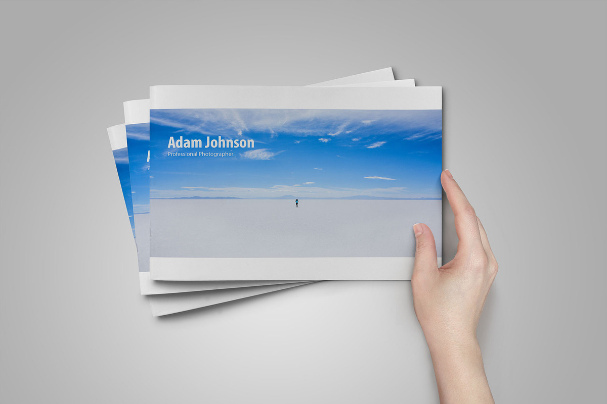 Photography Portfolio or Photo Album in Brochure Templates - product preview 8