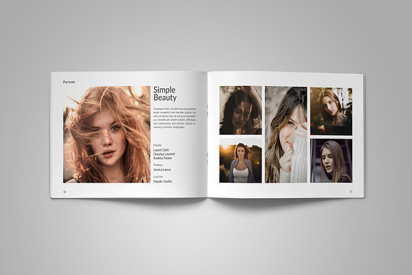 Photography Portfolio or Photo Album in Brochure Templates - product preview 5