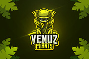 Venuz Plants - Mascot & Esport Logo
