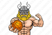 Viking Basketball Sports Mascot