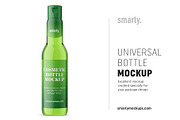 Universal bottle mockup / glass