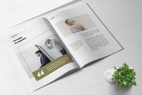 CLARISSA Fashion Company Profile in Brochure Templates - product preview 6