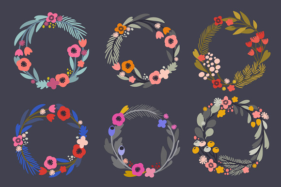 Vector Florals vol.1 in Objects - product preview 6