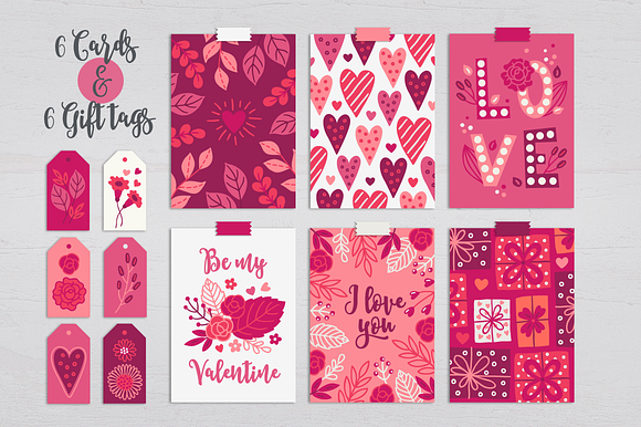Valentine's Day Kit in Illustrations - product preview 1