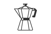 Geyser Coffee Maker Pot Icon