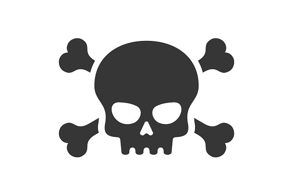 Glass Poison Bottle Icon in Icons - product preview 1