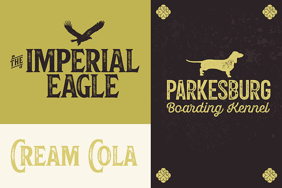Hops And Barley font Collection in Display Fonts - product preview 8