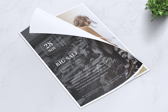 ANNA Fashion Sale Flyer in Flyer Templates - product preview 3