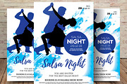 Salsa Night Party Flyer