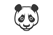 Panda Logo Icon Set